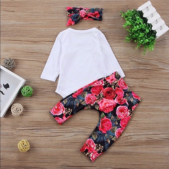 Baby girls little sister 3pc set - Picture 4 of 6